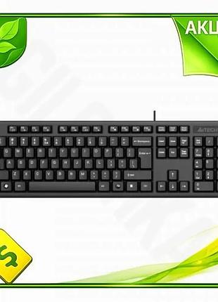 Ve клавіатура a4tech usb мембранна new version чорна для комп'ютера з лазерним гравіюванням комфортна n6w_ver