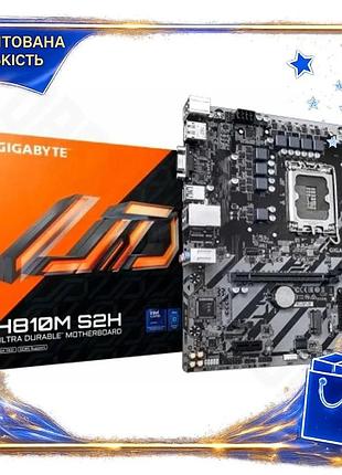 Dm материнська плата gigabyte специфікація 2.2 h810m s2h lga1851 2xddr5 microatx для пк з hdmi vga dp spe|lz