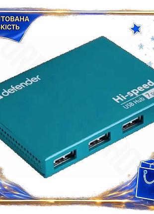 Dm хаб usb defender спецификация 2.2 septima slim 7 портов usb 2.0 с блоком питания для компьютера син spe|lz