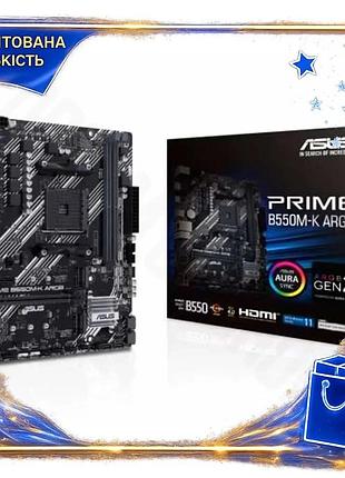 Dm материнська плата am4 специфікація 2.2 b550 asus prime b550m-k argb для пк з rgb підсвічуванням та spe|lz