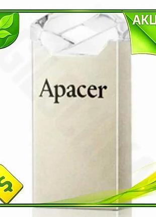 Ve флеш накопитель usb 32гб new version apacer ah111 серебристый компактный накопитель для хранения да n6w_ver