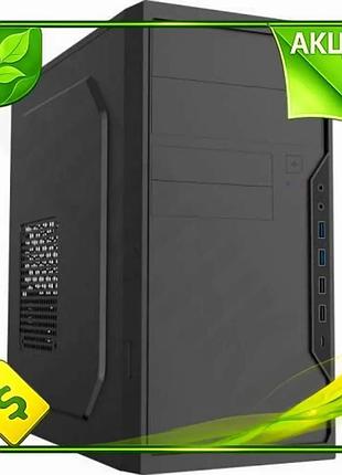 Ve корпус gamemax mini tower new version чорний micro atx mini itx з usb type-c і rgb підсвічуванням д n6w_ver