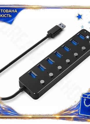 Dm хаб usb gembird спецификация 2.2 7 портов usb 3.1 черный с выключателями для компьютера и ноутбука spe|lz