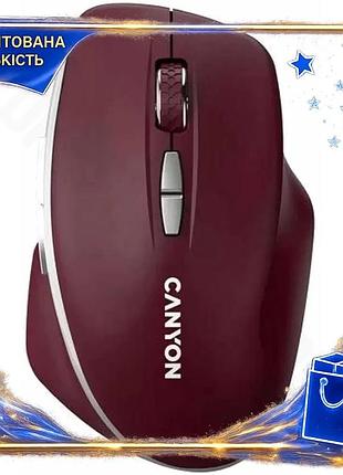 Dm мышь беспроводная canyon спецификация 2.2 оптическая burgundy red 2.4ghz 1600 dpi 7 кнопок для пк к spe|lz