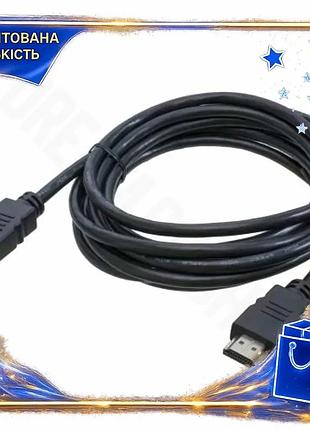 Dm кабель hdmi 3 специфікація 2.2 м patron чорний для підключення телевізора та монітора відеокабель v spe|lz