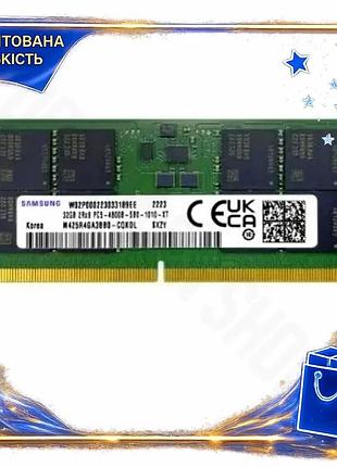 Dm пам'ять so-dimm samsung специфікація 2.2 ddr5 32гб 4800мгц для ноутбука оперативна пам'ять без раді spe|lz