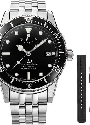 Годинник чоловічий orient star diver 1964 ii limited edition re-au0601b00b + ремінець re-au0601b00b