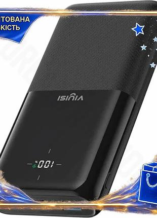 Dm універсальна мобільна батарея специфікація 2.2 30000 mah viyisi чорна power bank для зарядки 4 дева spe|lz