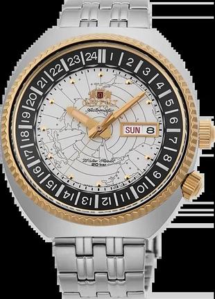 Годинник чоловічий orient world map (revival) ra-aa0e01s19b