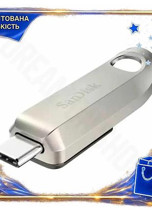 Dm флеш накопитель usb спецификация 2.2 256гб sandisk ultra luxe серебристый type-c 3.2 для хранения д spe|lz