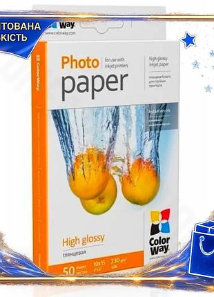 Dm фотобумага colorway глянцевая спецификация 2.2 a6 230 г/м2 50 л для печати фотографий и изображений spe|lz