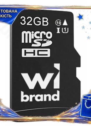 Dm карта пам'яті microsdhc специфікація 2.2 32гб wibrand class10 uhs-i u1 для смартфонів фотоапаратів spe|lz