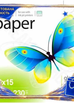 Dm фотопапір printpro глянцевий специфікація 2.2 a6 230 г/м2 500 арк для фотодруку листівок та альбомі spe|lz