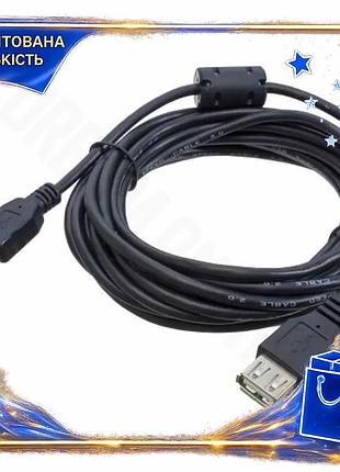 Dm кабель usb 2.0 спецификация 2.2 am - usb af 4.5 м patron черный удлинитель с ферритовым фильтром дл spe|lz