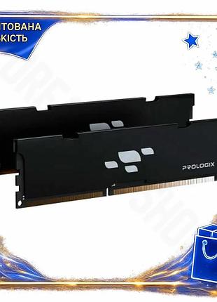 Dm память 32гб ddr5 спецификация 2.2 5600мгц prologix черная с радиатором для пк оперативная память дл spe|lz