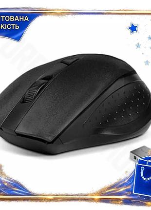 Dm бездротова миша real-el специфікація 2.2 оптична чорна usb 1600 dpi для комп'ютера ноутбука маніпул spe|lz