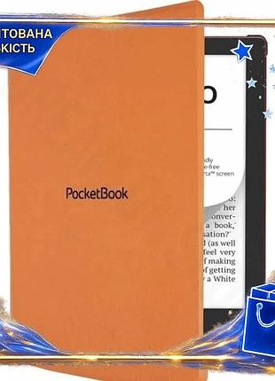 Dm обложка pocketbook чехол-книга спецификация 2.2 полиуретан для электронной книги orange защита от п spe|lz