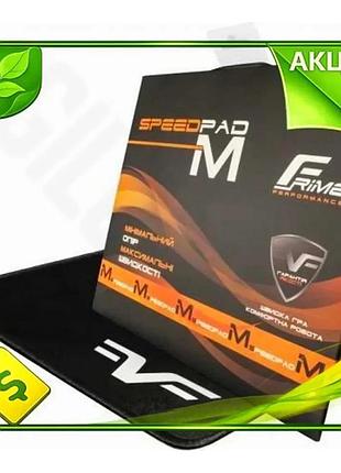 Ve коврик frime speedpad m new version black 250x210 мм 3 мм для компьютерной мыши геймерский коврик с n6w_ver