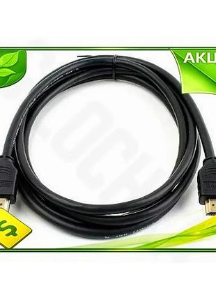 Ve кабель hdmi 1 м new version atcom v2.0 черный шнур для подключения телевизора компьютера монитора n6w_ver