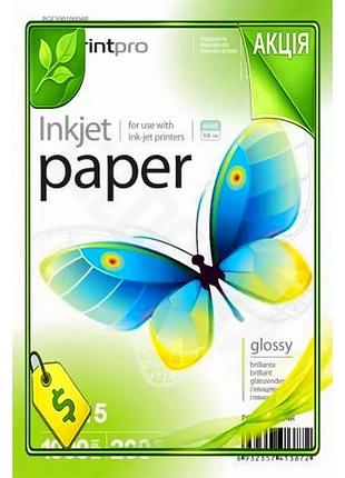 Ve фотопапір printpro глянсовий a6 new version 200 г/м2 1000 арк для фотографій і друку зображень n6w_ver