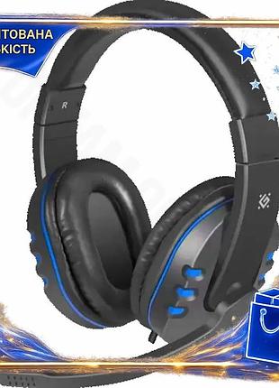 Dm навушники defender warhead специфікація 2.2 g-160 black/blue геймерські закриті 40 мм з мікрофоном spe|lz