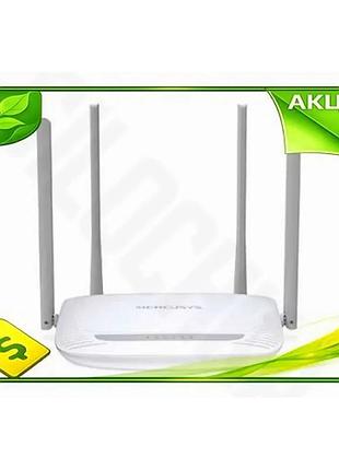 Ve роутер mercusys беспроводной 300mb new version wi-fi 4 2.4 ггц для дома точка доступа с mu-mimo n6w_ver