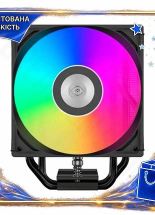Dm кулер для процесора специфікація 2.2 pccooler black argb охолодження для intel amd цифровий монітор spe|lz