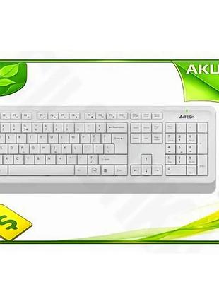 Ve бездротовий комплект a4tech клавіатура new version і миша white grey для комп'ютера офісний набір б n6w_ver