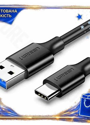 Dm кабель usb type-c специфікація 2.2 2 м чорний ugreen для синхронізації та живлення 3a мікро usb каб spe|lz