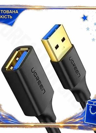 Dm кабель usb 3.0 специфікація 2.2 am - usb af 2 м ugreen чорний подовжувач для синхронізації живлення spe|lz