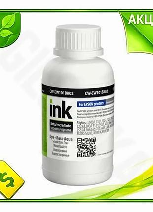 Ve чорнило colorway epson 664 new version black 200 мл водорозчинне для принтерів epson чорнильна ріди n6w_ver