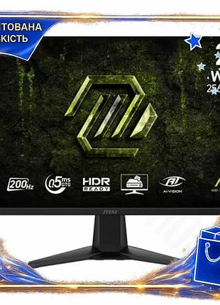 Dm монітор 27" msi специфікація 2.2 rapid ips 2560x1440 200 гц для ігор з amd freesync та nvidia g-syn spe|lz