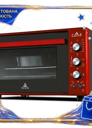 Dm электродуховка castle 1300w спецификация 2.2 40л конвекция красная духовка для приготовления блюд к spe|lz