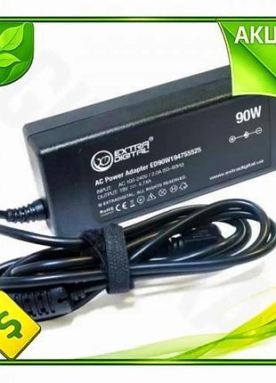 Ve блок живлення extradigital 90w new version для ноутбуків toshiba 19v 4.74a універсальний адаптер за n6w_ver