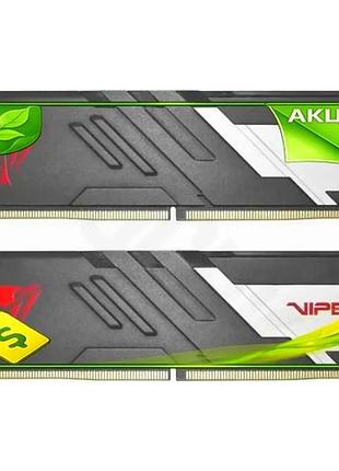Ve память ddr5 16gb x new version 2 32gb patriot venom 6200mhz черная для пк с энергосберегающим радиа n6w_ver