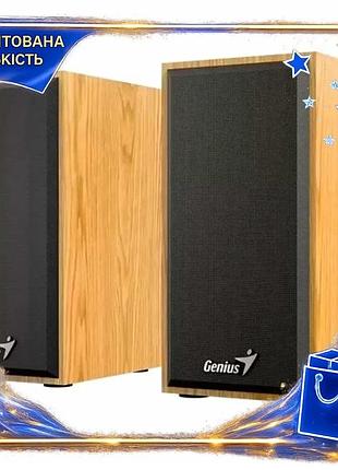 Dm колонки 2.0 genius спецификация 2.2 sp-hf180 с деревянным корпусом 6 вт. usb активные акустические spe|lz