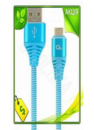 Ve кабель usb 2.0 am new version – microusb 1 м cablexpert синий зарядный кабель для смартфона телефон n6w_ver
