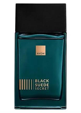 Avon black suede secret туалетна вода для чоловіків 100мл