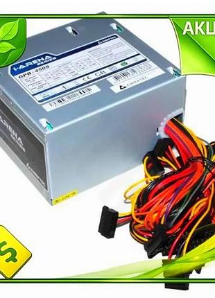 Ve блок живлення 450 вт new version chieftec silver 80 plus для пк з захистом від перевантаження і кор n6w_ver