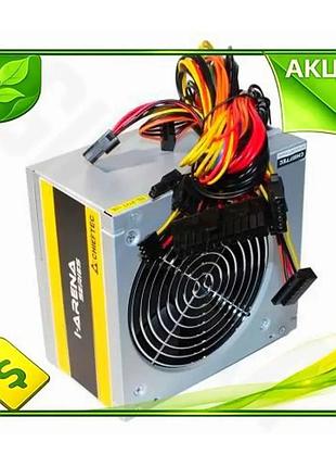 Ve блок питания 400 вт new version chieftec iarena silver для пк с активной pfc и защитой atx 12v 2.3 n6w_ver