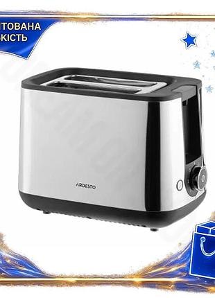 Dm тостер ardesto 800w специфікація 2.2 для приготування тостів з нержавіючої сталі 2 відділення 7 реж spe|lz
