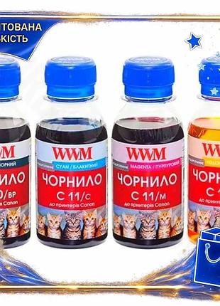 Dm комплект чернил wwm спецификация 2.2 для canon 4x100 мл пигментные чернила для принтеров чернила дл spe|lz