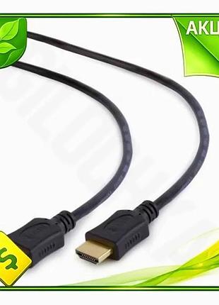 Ve кабель hdmi (m) - new version hdmi (m) 1 м чорний для телевізора пк проектор відеокабель зображення n6w_ver