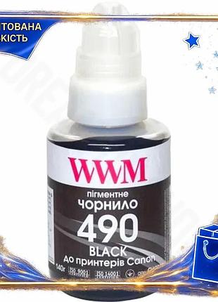 Dm чернило wwm пигментное спецификация 2.2 черное 140 мл для принтеров canon для печати документов и ф spe|lz