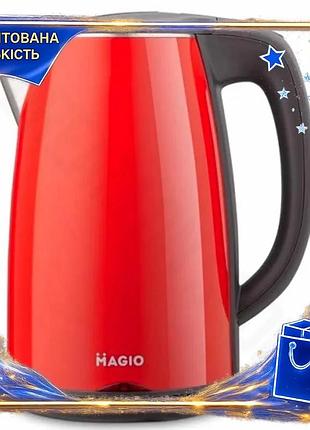 Dm электрочайник magio 1800w спецификация 2.2 1,7л красный из нержавеющей стали автоматическое отключе spe|lz