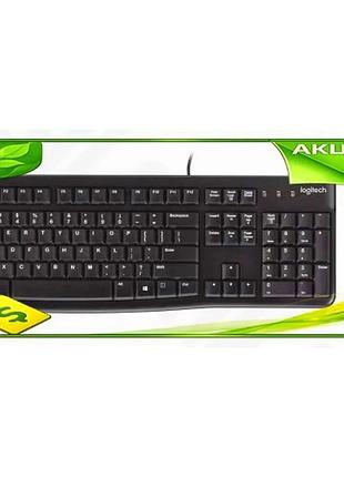 Ve комплект logitech mk120 чорний new version usb мембранна клавіатура та оптична миша для комп'ютера n6w_ver