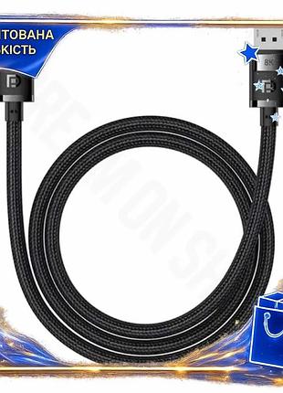 Dm кабель displayport 1,5 специфікація 2.2 м baseus чорний v1.4 8k 60 гц для монітора відеокабель для spe|lz