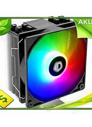 Ve кулер для процесора id-cooling new version 120 мм активне охолодження до 180 вт для intel amd башто n6w_ver
