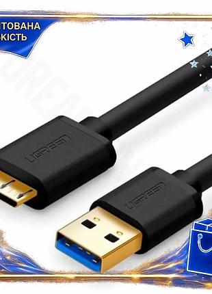 Dm кабель usb 3.0 спецификация 2.2 am - microusb 1 м ugreen черный для зарядки и синхронизации микро u spe|lz