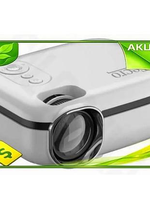 Ve проектор tecro lcd 2000 new version лм 1280x720 для домашнего кинотеатра видеопроектор с hdmi usb a n6w_ver